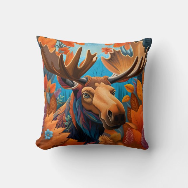 Herfst in het wild - N05 Kussen (Voorkant)