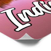 Herfst in Indianapolis, Indiana, Verenigde Staten Poster (Hoek)