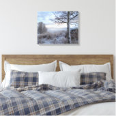 Herfst in Jackson Hole, WY Canvas Afdruk (Insitu (Slaapkamer))