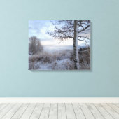 Herfst in Jackson Hole, WY Canvas Afdruk (Insitu (Houten vloer))