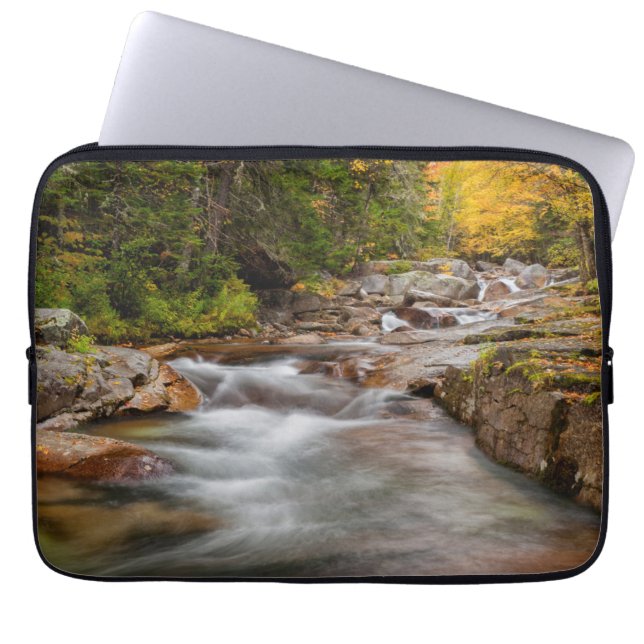 Herfst in Jefferson Brook, New Hampshire Laptop Sleeve (Voorkant)