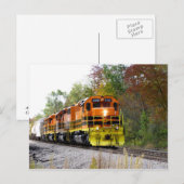 Herfst in kleur briefkaart (Voorkant / Achterkant)