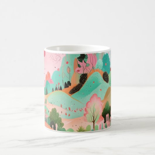 Herfst in Korea Koffiemok (Center)