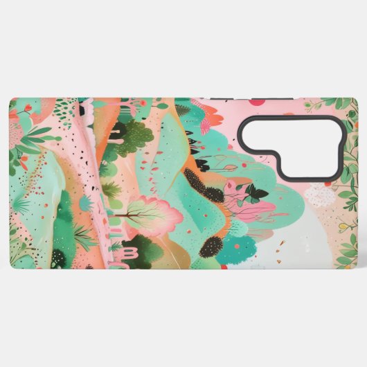 Herfst in Korea Samsung Galaxy Hoesje (Achterkant horizontaal)