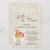 Herfst in liefde allemaal in één weddenschap met R Kaart (Voorkant / Achterkant)