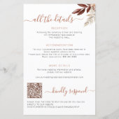 Herfst in liefde alles in één budget huwelijksuitn (Achterkant)