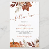 Herfst in liefde alles in één budget huwelijksuitn (Voorkant)