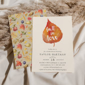 Herfst in Liefde | Autumn Bridal Shower Invitation Kaart