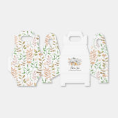 Herfst in Liefde Baby shower Bedankdoosjes (Uitgevouwen)