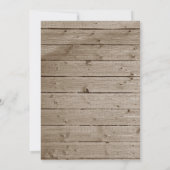 Herfst in liefde Baby shower Kaart (Achterkant)