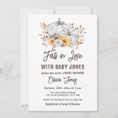 Herfst in Liefde Baby shower Kaart (Voorkant)