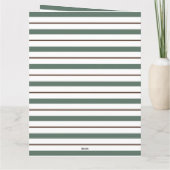 Herfst in liefde, Blauwe Pompoen, Bloemen Vrijgeze Kaart (Achterkant)