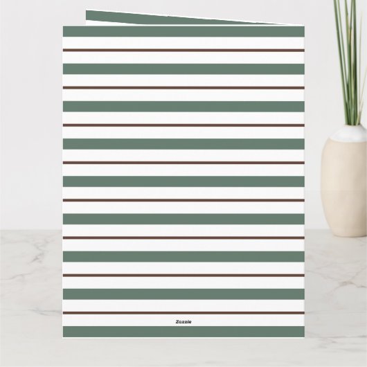 Herfst in liefde, Blauwe Pompoen, Bloemen Vrijgeze Kaart (Achterkant)