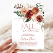 Herfst In Liefde Bloemen Vrijgezellenfeest Kaart