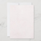 Herfst in liefde bloemenpompoen vrijgezellenfeest kaart (Achterkant)