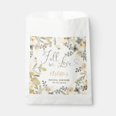 Herfst in liefde boho bloemenherfst chique vrijgez bedankzakje (Voorkant)