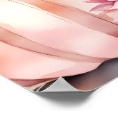 Herfst in liefde boho vrijgezellenfeest welkomstbo poster (Hoek)