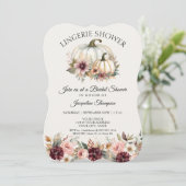 Herfst in Liefde Bourgondische Bloemen Rozen Linge Kaart (Staand voorkant)