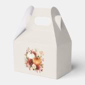 Herfst in liefde bruiloft gunst doos, herfst bruil bedankdoosjes (Achterkant)