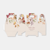 Herfst in liefde bruiloft gunst doos, herfst bruil bedankdoosjes (Uitgevouwen)