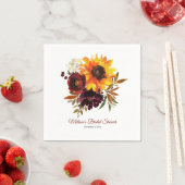 Herfst In Liefde Cocktail Sized Party Servet (Insitu)