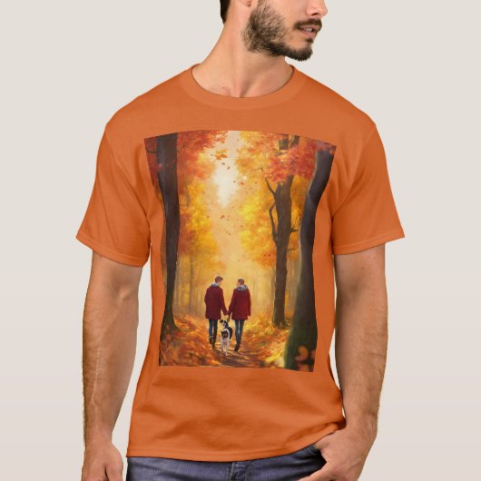 Herfst in Liefde Collectie: Justin Bieber Winona O T-shirt (Voorkant)