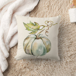 Herfst in Liefde Elegant Pompoen Kalligrafie Scrip Kussen
