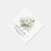 Herfst in liefde groen pompoen servet (Hoek)