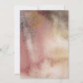 Herfst in Liefde Herfst Abstract Bloemen Vrijgezel Kaart (Achterkant)