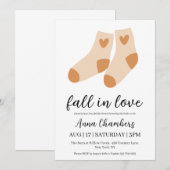 herfst in liefde herfst bruidsdouche uitnodigingen (Voorkant / Achterkant)