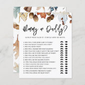 Herfst in liefde herfst mama of papa Baby shower (Voorkant / Achterkant)