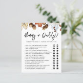 Herfst in liefde herfst mama of papa Baby shower (Staand voorkant)