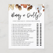 Herfst in liefde herfst mama of papa Baby shower (Voorkant)