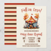 Herfst in Liefde, Herfst, Markt, Vrijgezellenfeest Kaart (Voorkant / Achterkant)