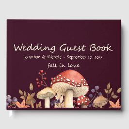 Herfst in liefde herfst paddenstoelen en Planten b Gastenboek
