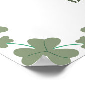 Herfst in Liefde Herfst Pompoen Vrijgezellenfeest Poster (Hoek)