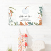 Herfst in liefde herfst pompoen Vrijgezellenfeest Spandoek (Insitu)