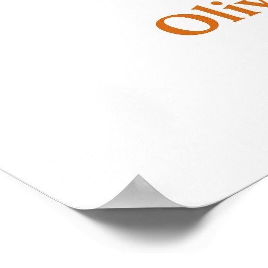 Herfst in Liefde Herfst Rustieke Pompoen Huwelijk Poster (Hoek)