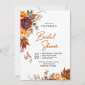 Herfst in liefde, herfst thema Vrijgezellenfeest u Kaart (Voorkant)