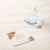 Herfst in Liefde Herfst verlaat Script Vrijgezelle Kartonnen Onderzetters (Insitu)