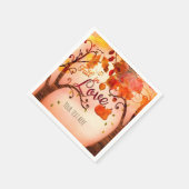 HERFST IN LIEFDE Herfst Vrijgezellenfeest Elke Eve Servetten (Hoek)