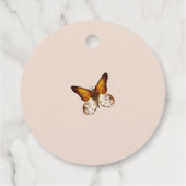 Herfst in Liefde Herfst Vrijgezellenfeest Favoriet Bedankjes Labels (Achterkant)