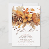 Herfst In Liefde Herfst Vrijgezellenfeest Kaart (Voorkant)