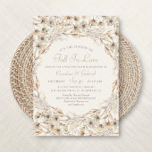 Herfst in liefde herfstcode koppels Vrijgezellenfe Kaart