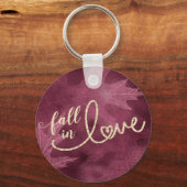 Herfst in liefde in het najaar | Meerbessen, jasse Sleutelhanger (Voorkant)