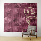 Herfst in liefde in het najaar | Mulberry-fotoacht Wandkleed (In Situ (horizontaal))