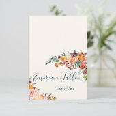 Herfst in Liefde Kaart (Staand voorkant)