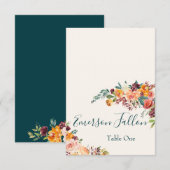 Herfst in Liefde Kaart (Voorkant / Achterkant)