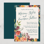 Herfst in Liefde Kaart (Voorkant / Achterkant)