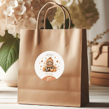 Herfst in liefde kleine teddybeer pompoen